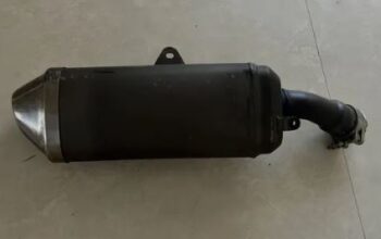 Suzuki gsxr stock exhaust muffler For Sale