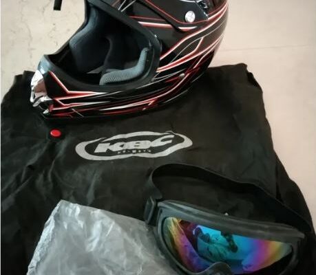 KBC helmet and goggles For Sale