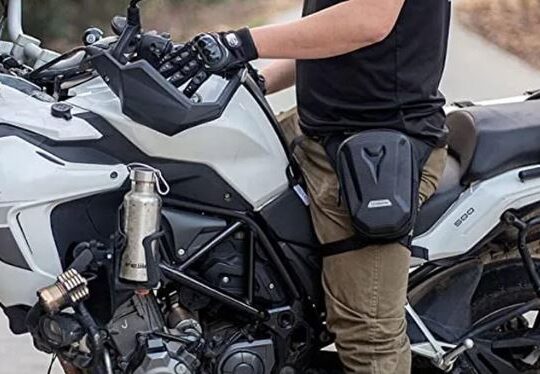 Hard Shell Motorcycle Leg Bag For Sale