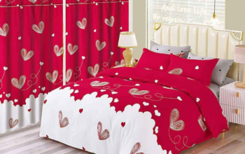 Bedsheets with cuttons set for sale