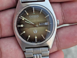 Rare Citizen Automatic Vintage Beauty Coffee Brown