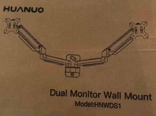 HUANUO Dual Monitor Wall Mount For Sale