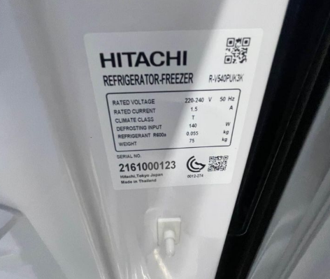 Hitachi 550 Liter Refrigerator for sale