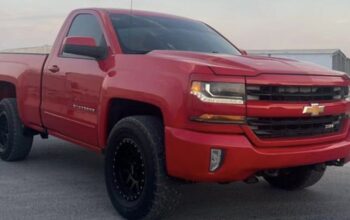 Chevrolet Silverado z71 coupe Gcc 2016