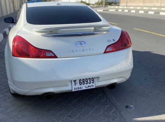 Infinity G37 coupe 2008 for sale