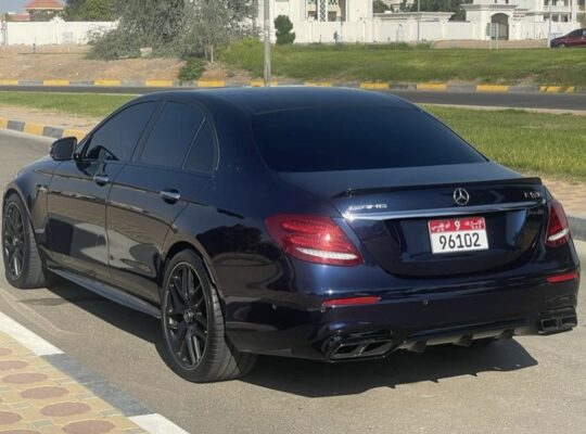 Mercedes E63s 4Matic 2018 Canadian imported
