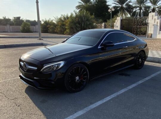Mercedes C300 coupe 2017 imported for sale