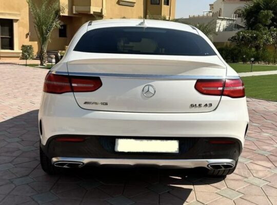 Mercedes GLE43 full option Gcc 2016 for sale