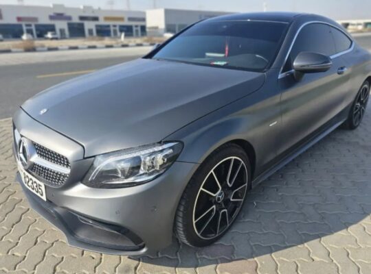 Mercedes C300 coupe 2017 USA imported