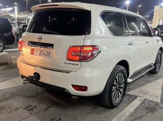 Nissan Patrol 2017 platinum for sale