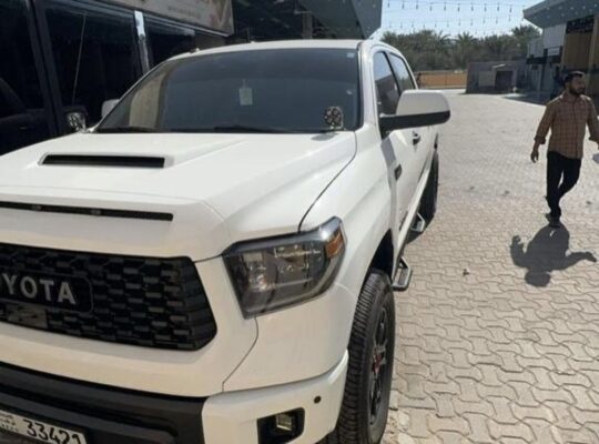 Toyota Tundra TRD pro 2019 4 door imported