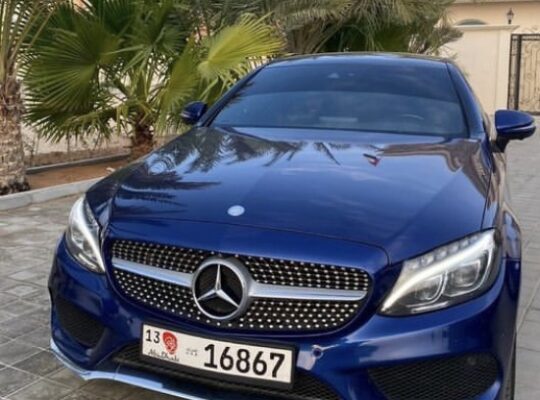 Mercedes C300 coupe 2016 Gcc for sale