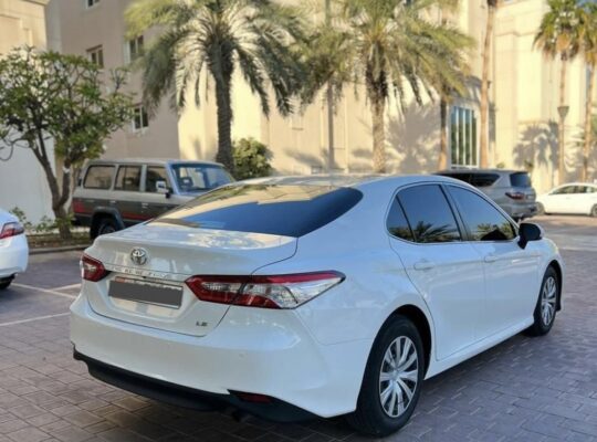 Toyota Camry LE 2019 full option for sale