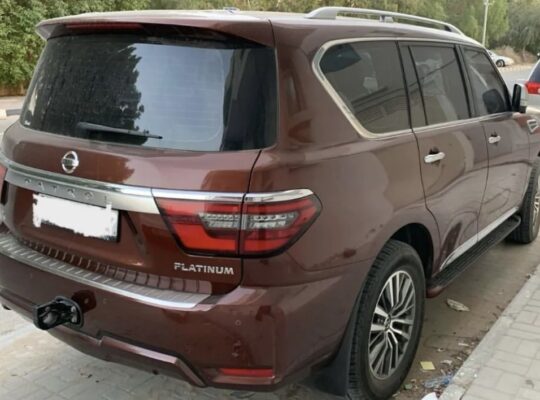 Nissan Patrol platinum 2020 full option for sale