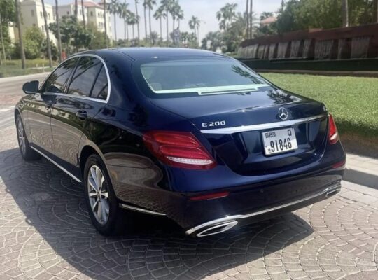 Mercedes E200 Gcc 2019 in good condition