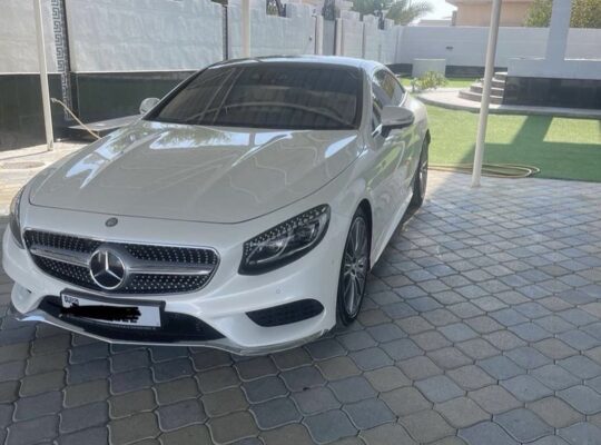 Mercedes S500 coupe 2016 Gcc full option