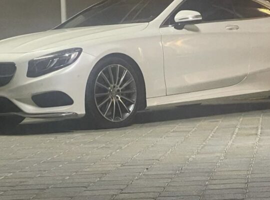 Mercedes S500 coupe 2016 Gcc full option