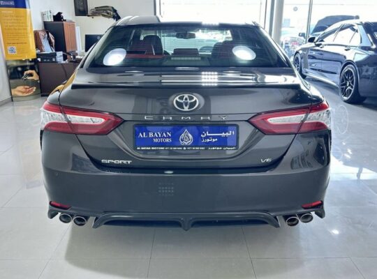 Toyota Camry Grand Sport 2019 Gcc