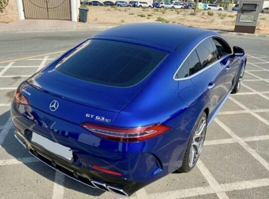 Mercedes GT63s AMG full option Gcc 2020