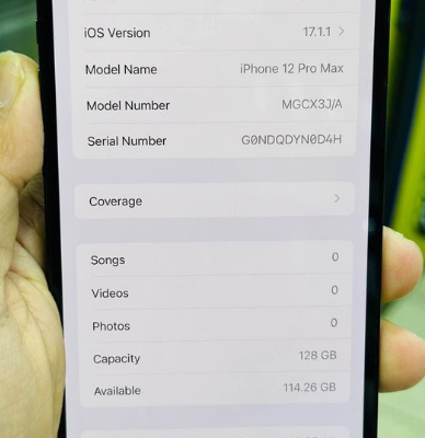 Iphone 12 pro max 128Gb for sale