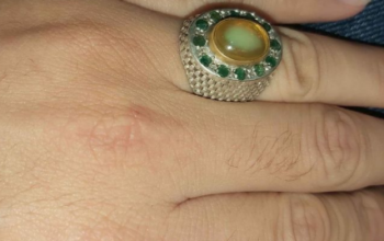 Opal & Emrald Ring For Sale