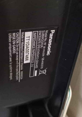 Panasonic speaker for PC-TV-CAR for sale