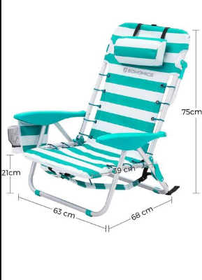 SONGMICS Portable Beach Chair For Sale