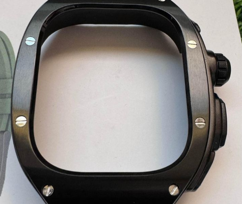 Watch ultra case black metal 49mm For Sale