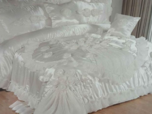 Wedding bedcowe 12 PCs set for sale