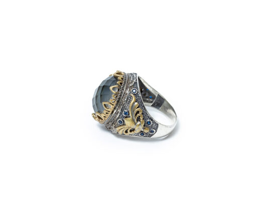 Aquamarine Stone Ring for sale
