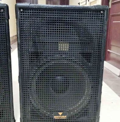 Mistuba professional PA 15″ speakers for sale