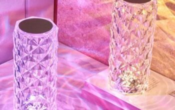 LED CRYSTAL TABLE LAMP For Sale