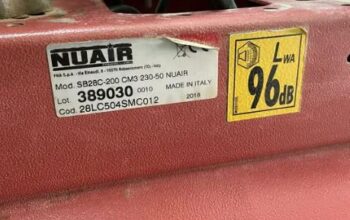 Air Compressor 200Ltr. Nuair foe sale