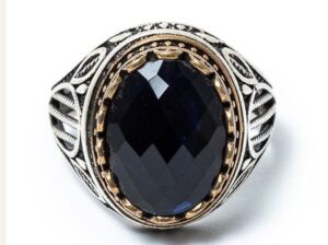 Onyx Stone Mens Ring for sale