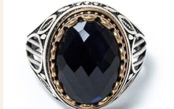 Onyx Stone Mens Ring for sale