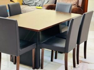 wooden Table with 6 chairs FoR Sale