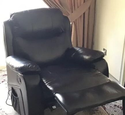 2 recliner with messager for sale