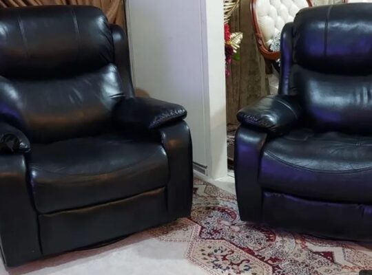 2 recliner with messager for sale