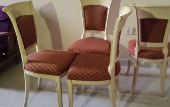 Dining Chair with cushion – 4nos For Sale