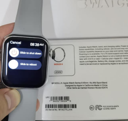 Apple logo smartwatch For Sale