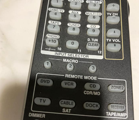 Genuine Onkyo remote RC693M for sale