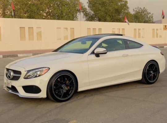 Mercedes C300 coupe 2017 imported for sale