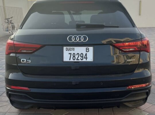 Audi Q3 s-line 2022 USA imported