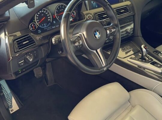 BMW M6 full loaded 2015 Gcc
