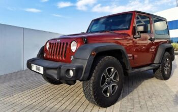 Jeep Wrangler sport coupe 2014 in good condition