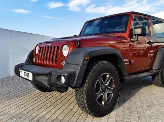 Jeep Wrangler sport coupe 2014 in good condition