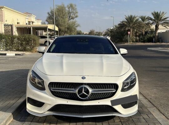 Mercedes S550 coupe 2016 USA imported