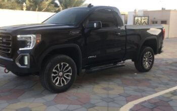 GMC Sierra coupe 2021 AT4 Gcc in good condition