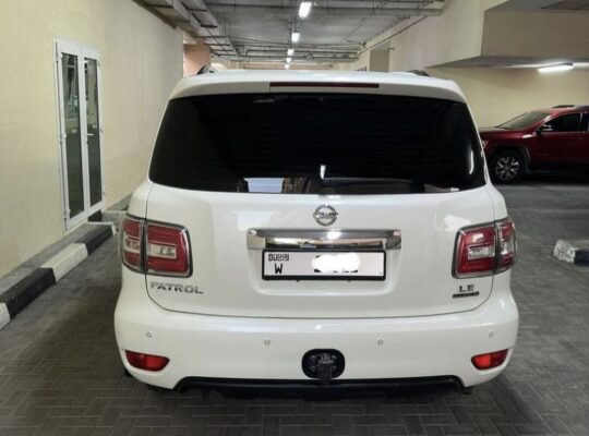 Nissan Patrol LE 2017 mid option for sale