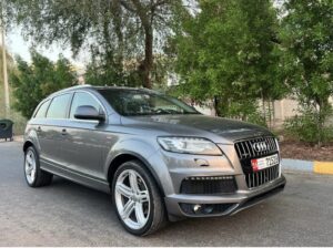 Audi Q7 supercharge 2015 s line in good condition